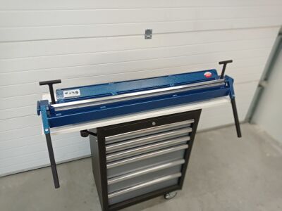 Zaginarka warsztatowa do blachy ZGW-1020/1,0 - Bild 3