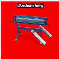 Zaginarka segmentowa ZGDS-125 PLUS zestaw  z MS-270